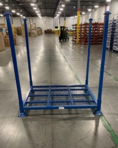 48" x 60" x 6"0H Used Stack Rack